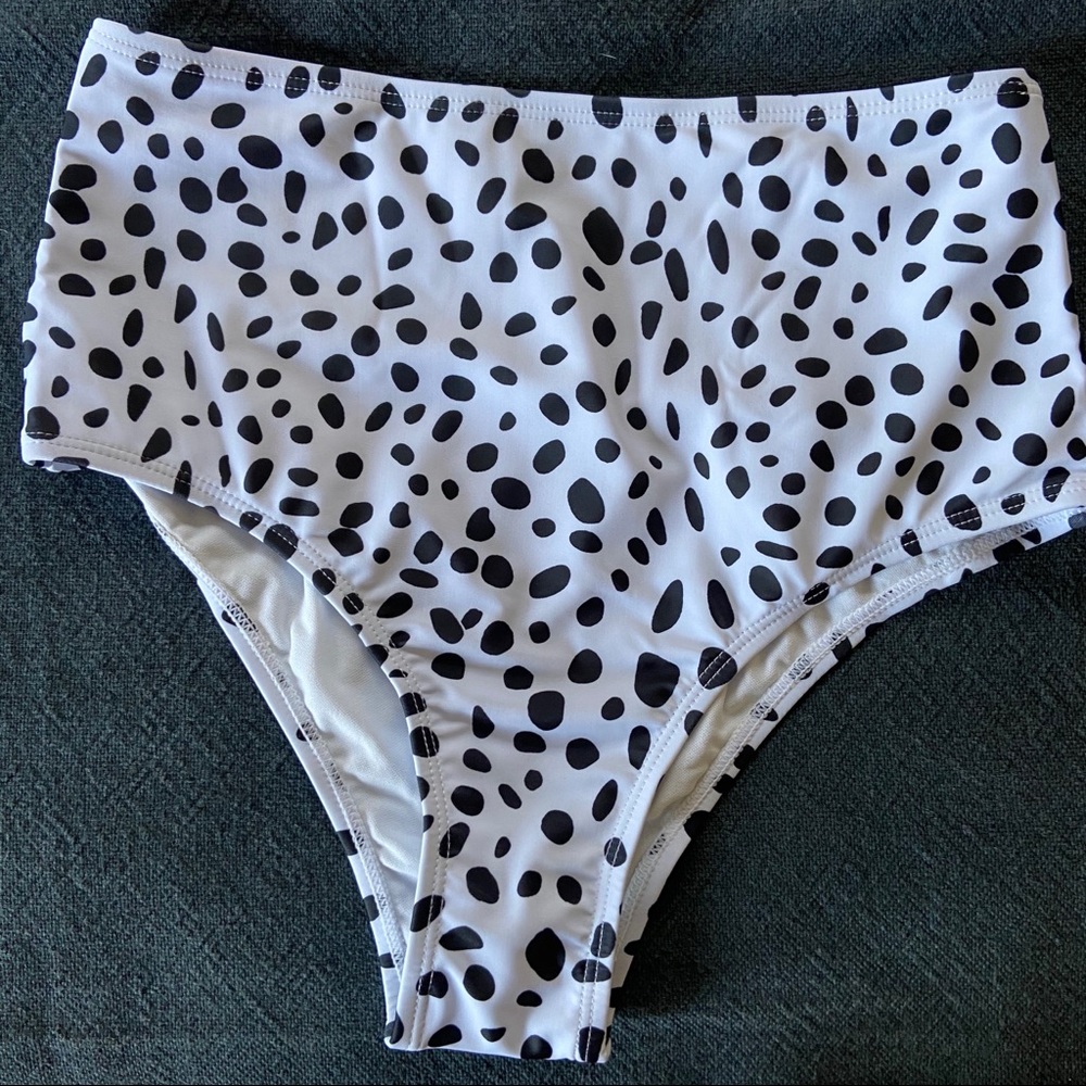 High-Waisted Bikini Tankini Swim Bottoms